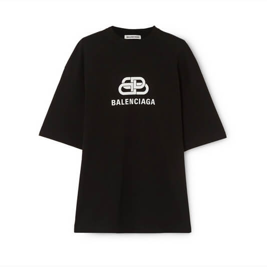 19SS新作 バレンシアガ Tシャツコピー New BB Mode オーバーサイズTシャツ 9080708
